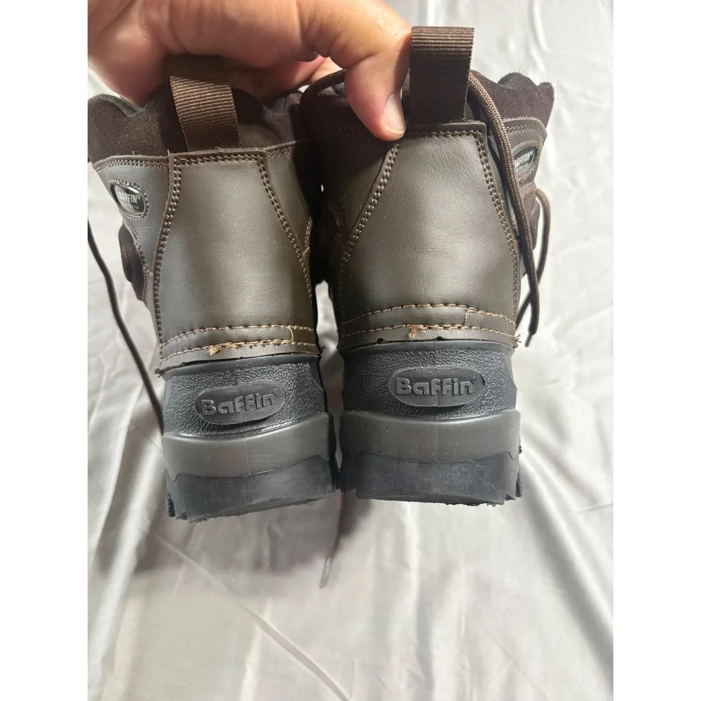 Baffin Ellesmere TRUE-M001‎ Mens Brown Waterproof Insulated Winter Snow Boots 10